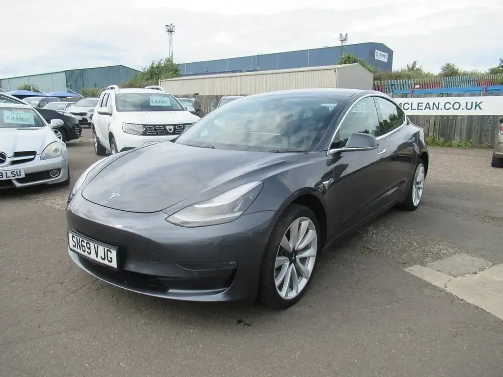 Używany Tesla Model 3 Standard Range Plus 239 kW (325 KM) 2019 Szary Sedan/Limuzyna