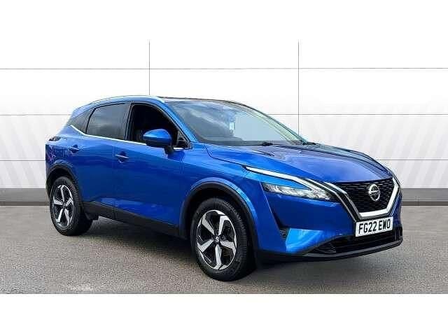 Blue Used 2022 Nissan Qashqai N-Connecta SUV | £16,254 (Good price) - Image 1/4