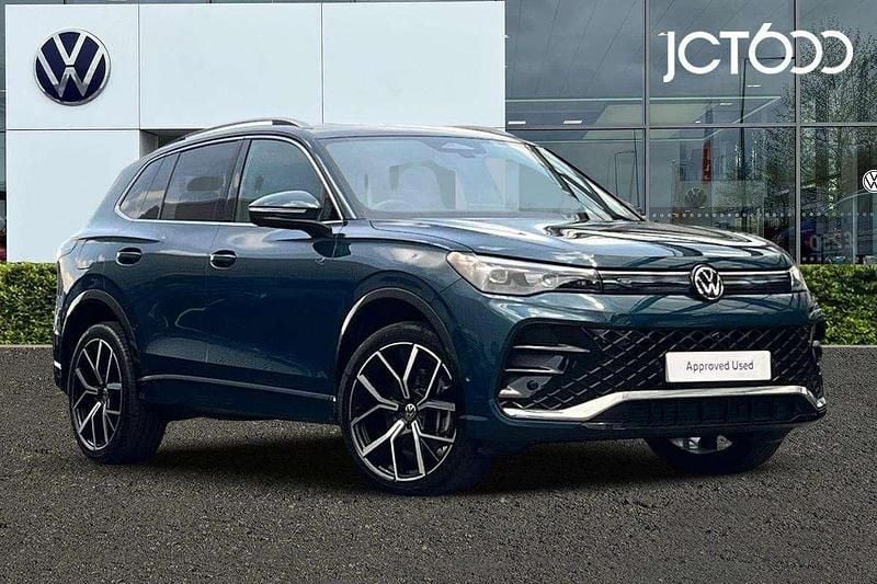 Blue Used 2024 VW Tiguan R-line SUV | £31,094 (Fair price) - Image 1/4
