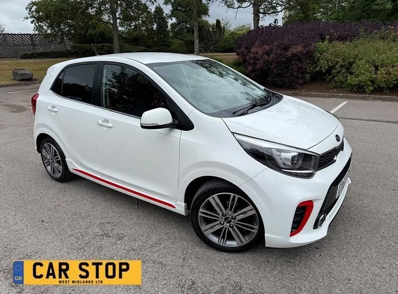 White Used 2017 Kia Picanto GT-Line Hatchback | £5,290 (Fair price) - Image 1/4