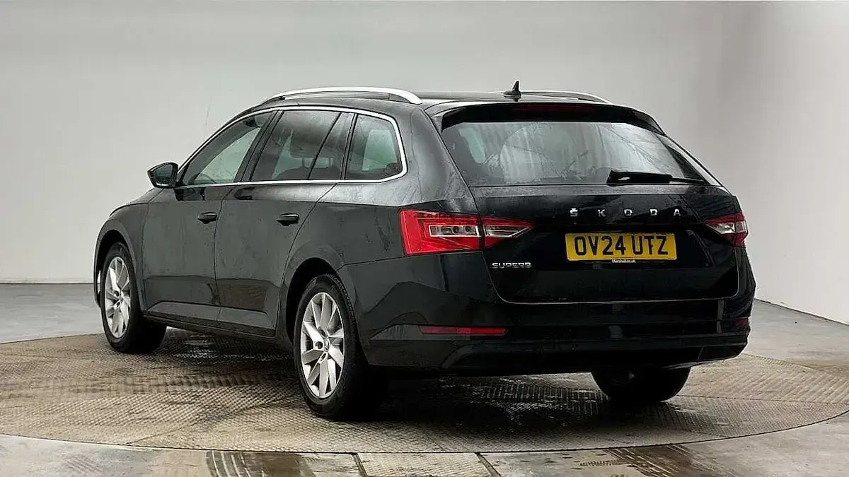 Used Skoda Superb SE Technology 110 HP (80 kW) 2024 Black magic pearl effect Estate