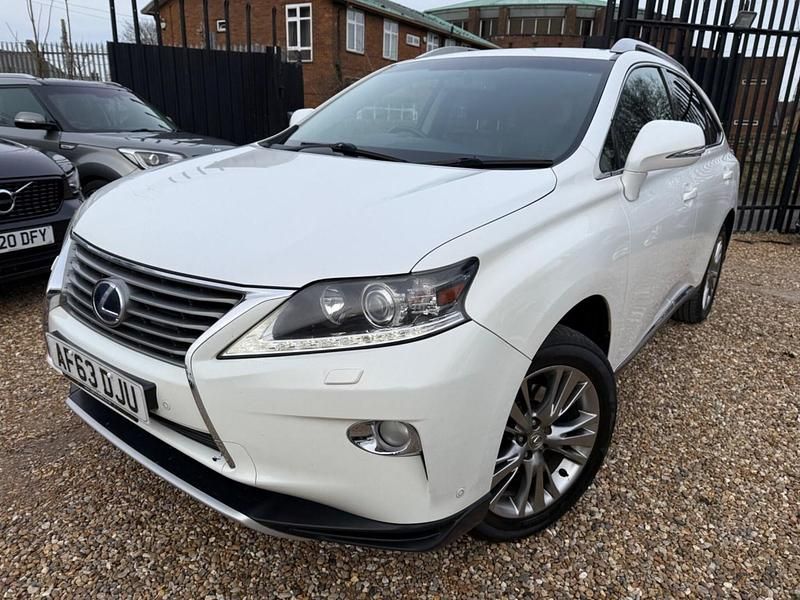 Used Lexus RX450h Luxury Line 2013 White SUV
