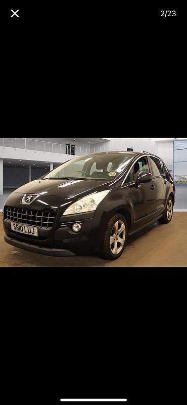 Black Used 2010 Peugeot 3008 Sport Hatchback | £1,250 (Good price) - Image 1/4