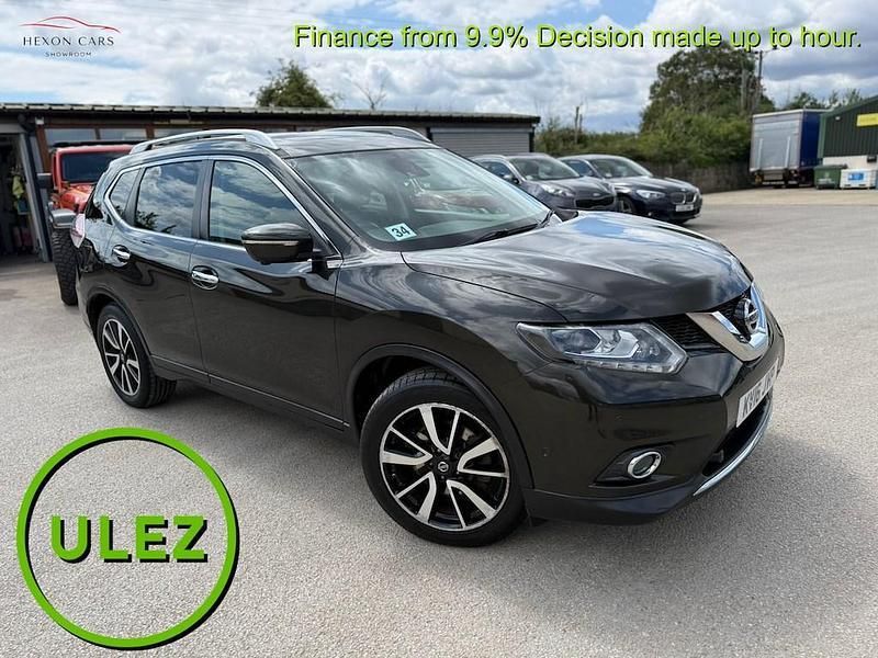 Green Used 2016 Nissan X-Trail Tekna SUV | £8,445 (Fair price) - Image 1/3