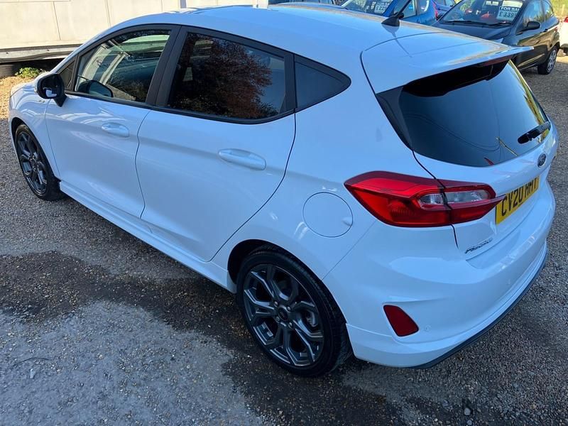 Used Ford Fiesta ST-Line 100 HP (73 kW) 2020 White Hatchback