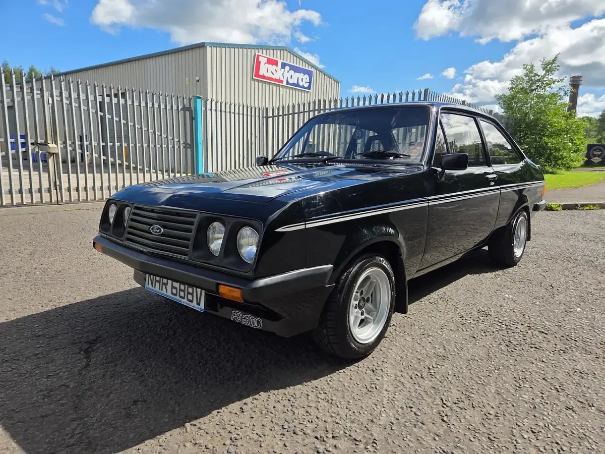 Used Ford Escort RS 1980 Black Sedan