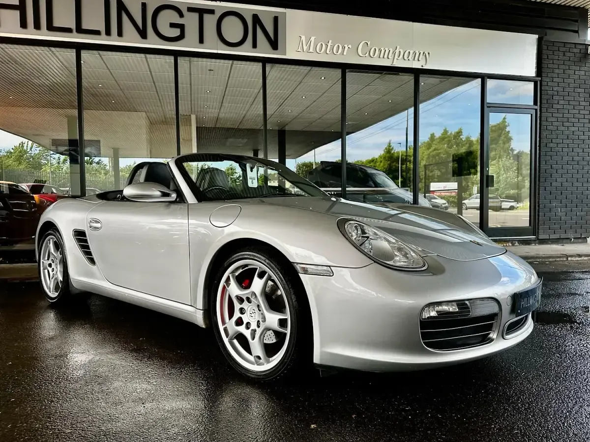 Used Porsche Boxster 280 HP (205 kW) 2005 Silver Cabriolet