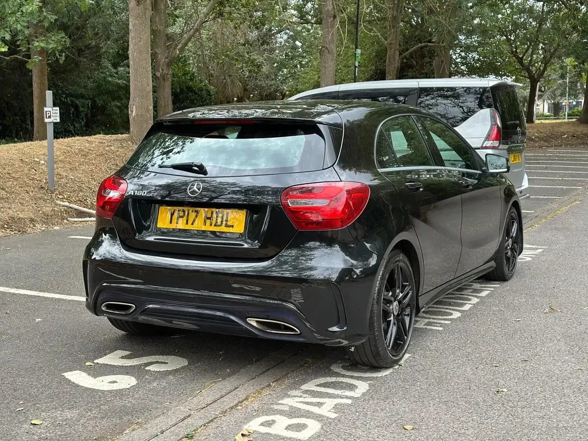 Used Mercedes A180 AMG Line Premium 2017 Black Hatchback