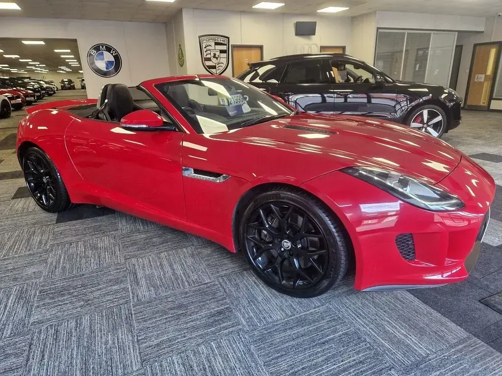 Used Jaguar F-Type Supercharged 2014 Red Cabriolet
