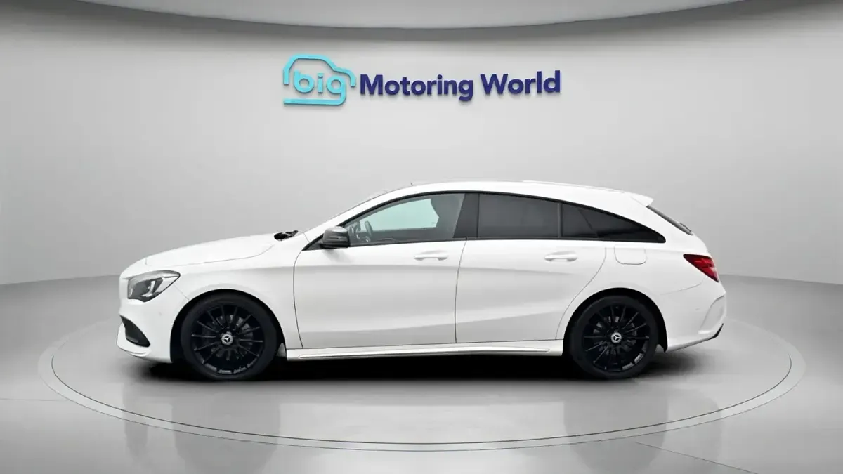 Used Mercedes CLA220 AMG line 170 HP (125 kW) 2019 White Coupe