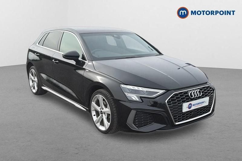 Used Audi A3 e-tron S-Line 2024 Black Hatchback
