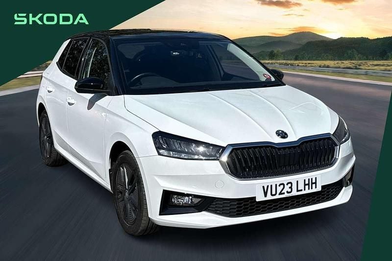 White Used 2023 Skoda Fabia Colour Edition Hatchback | £14,250 (Fair price) - Image 1/4