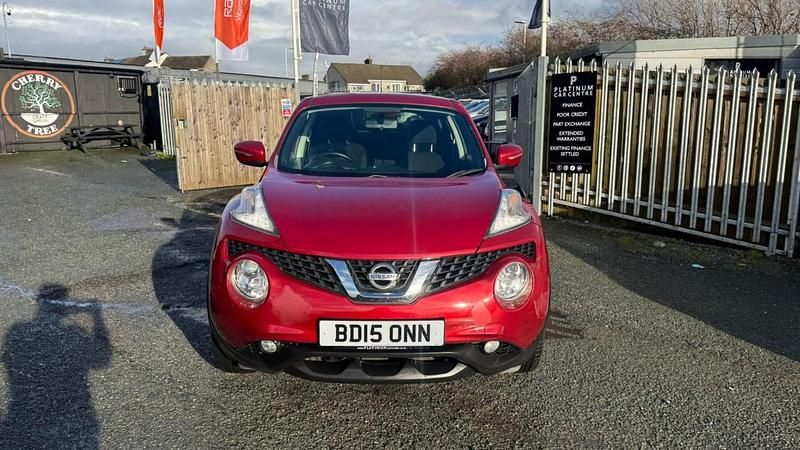 Used Nissan Juke Acenta 110 HP (80 kW) 2015 Red SUV