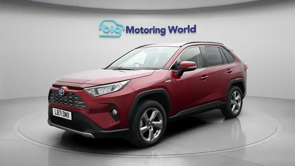 Used Toyota RAV4 Hybrid Design 222 HP (163 kW) 2021 Red SUV