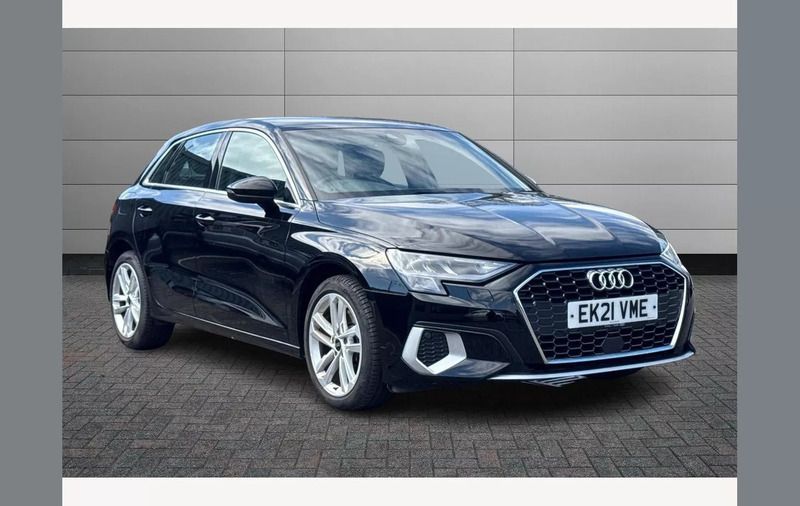 Black Used 2021 Audi A3 Sport Hatchback | £22,050 (Fair price) - Image 1/4