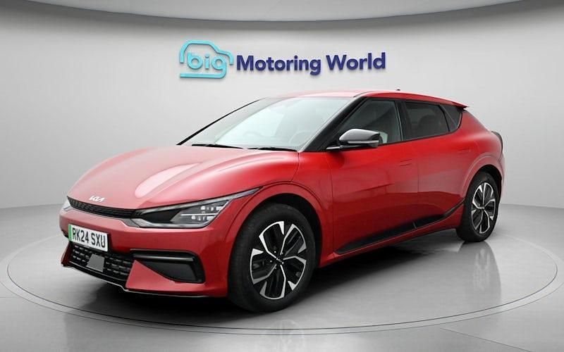 Begagnad Kia EV6 GT-Line 167 kW (228 HK) 2023 Röd SUV