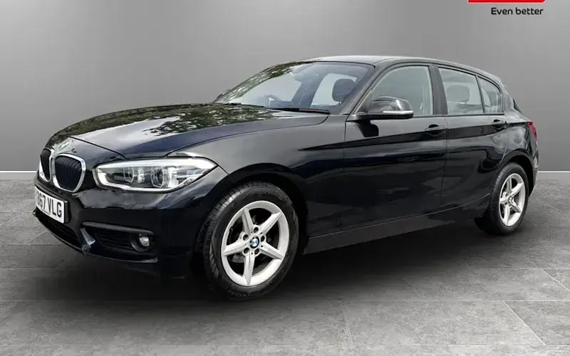 Used BMW 116 116 HP (85 kW) 2018 Black Hatchback
