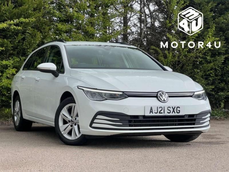 Used VW Golf VIII Life 2021 White Estate