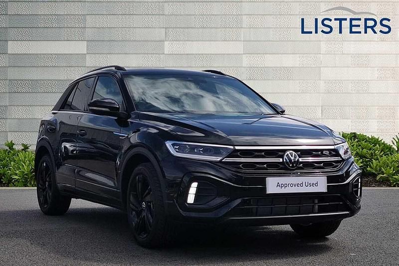Deep black pearl New 2025 VW T-Roc Black Edition SUV | £37,990 (Fair price) - Image 1/4