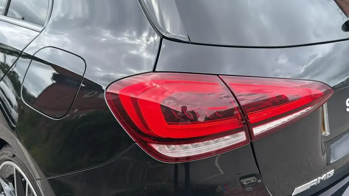 Used Mercedes A35 AMG Premium 302 HP (222 kW) 2020 Black Hatchback