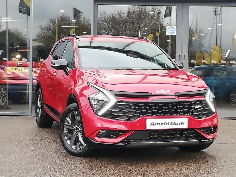 Red Used 2025 Kia Sportage GT-Line SUV | £27,998 (Super price) - Image 1/4