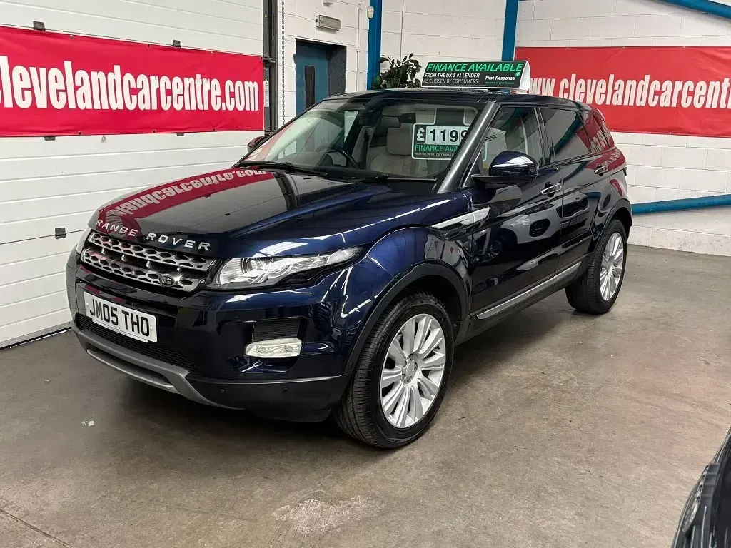 Used Land Rover Range Rover evoque Prestige 2014 Blue SUV