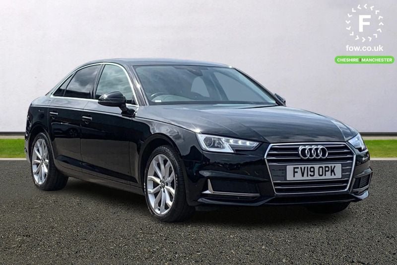 Black Used 2019 Audi A4 Sport Sedan | £14,399 (Super price) - Image 1/4