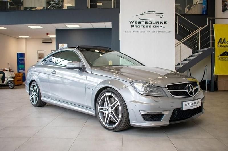 Silver Used 2013 Mercedes C63 AMG Coupe | £21,980 (Fair price) - Image 1/3