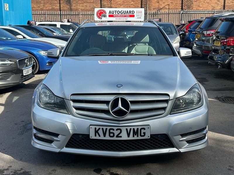 Used Mercedes C220 AMG 170 HP (125 kW) 2012 Silver Estate