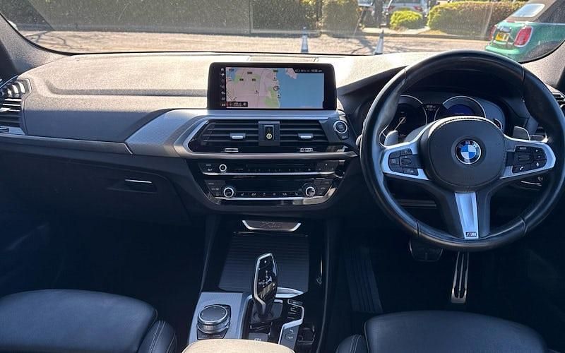 Usado BMW X3 M Sport 190 HP (139 kW) 2019 Azul SUV