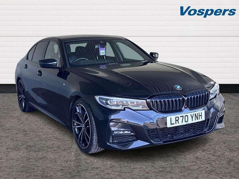 Black Used 2020 BMW 320 M Sport Sedan | £23,495 (Fair price) - Image 1/3