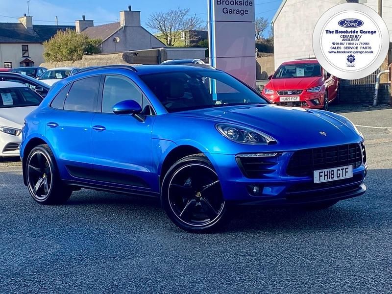 Used Porsche Macan 252 HP (185 kW) 2018 Blue SUV