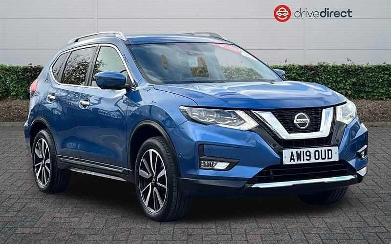 Blue Used 2019 Nissan X-Trail Tekna SUV | £14,350 (Fair price) - Image 1/4