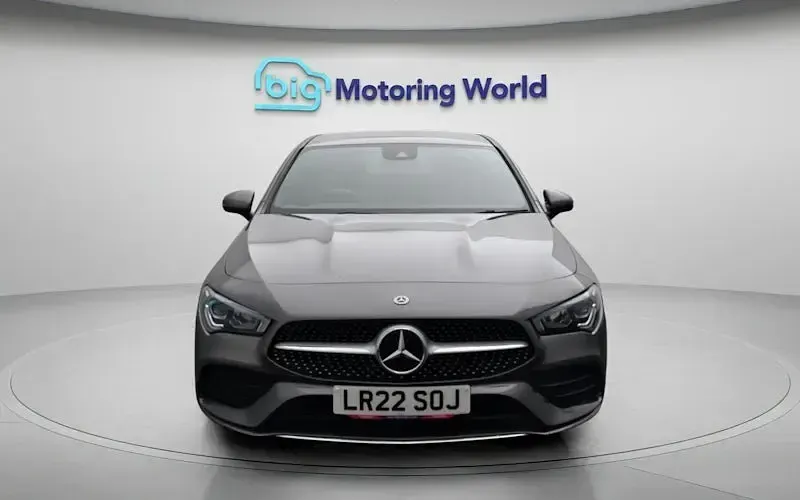 Used Mercedes CLA180 AMG line 136 HP (100 kW) 2022 Grey Coupe