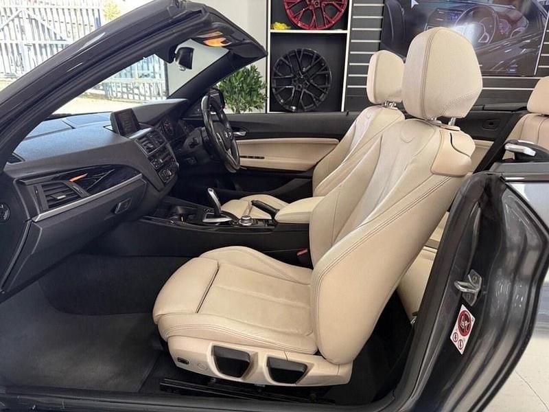Used BMW 218 M Sport 150 HP (110 kW) 2017 Grey Cabriolet