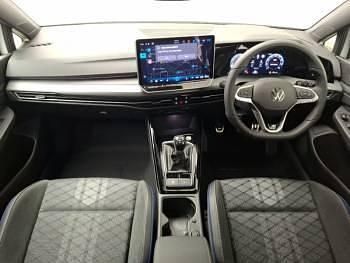 New VW Golf VIII Black Edition 150 HP (110 kW) 2025 White Hatchback
