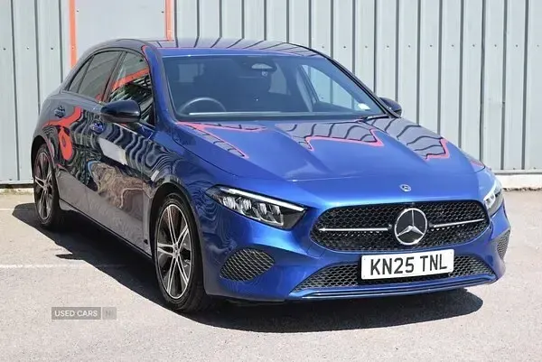 Used Mercedes A180 Sport Edition 136 HP (100 kW) 2025 Blue Hatchback