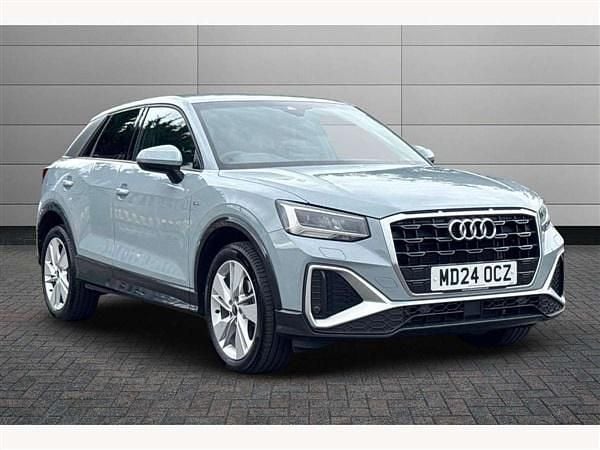 Arrow grey Used 2024 Audi Q2 S-Line SUV | £26,350 (Fair price) - Image 1/4