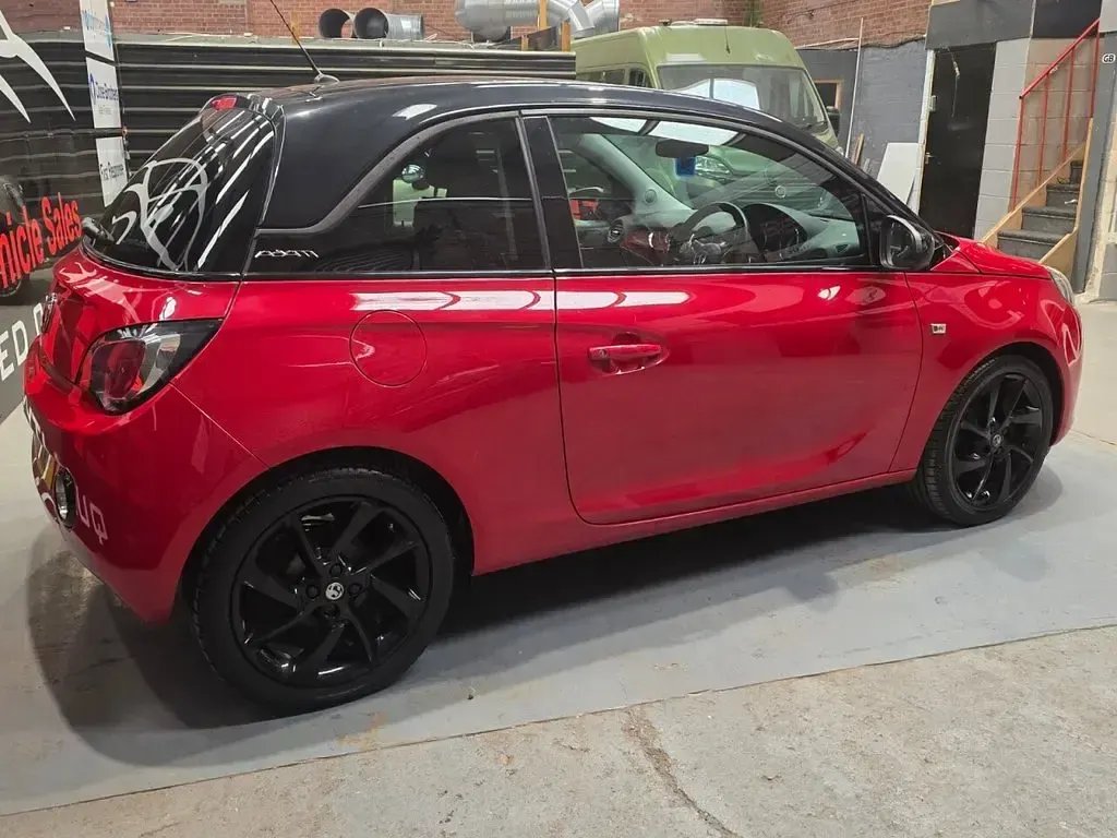 Used Vauxhall Adam S 70 HP (51 kW) 2016 Red Hatchback