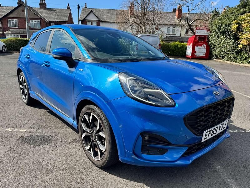 Used Ford Puma ST-Line X 125 HP (91 kW) 2020 Blue SUV