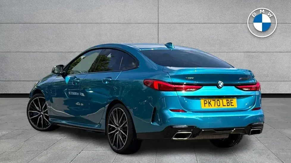 Used BMW M235 Comfort Edition 302 HP (222 kW) 2021 Blue Coupe