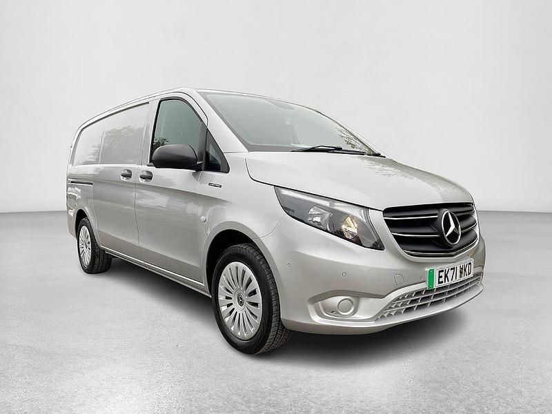 Silver Used 2021 Mercedes e-Vito Progressive Van | £11,900 (A bit pricey) - Image 1/4