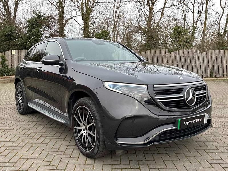 Used Mercedes EQC400 AMG line 300 kW (408 HP) 2023 Grey SUV