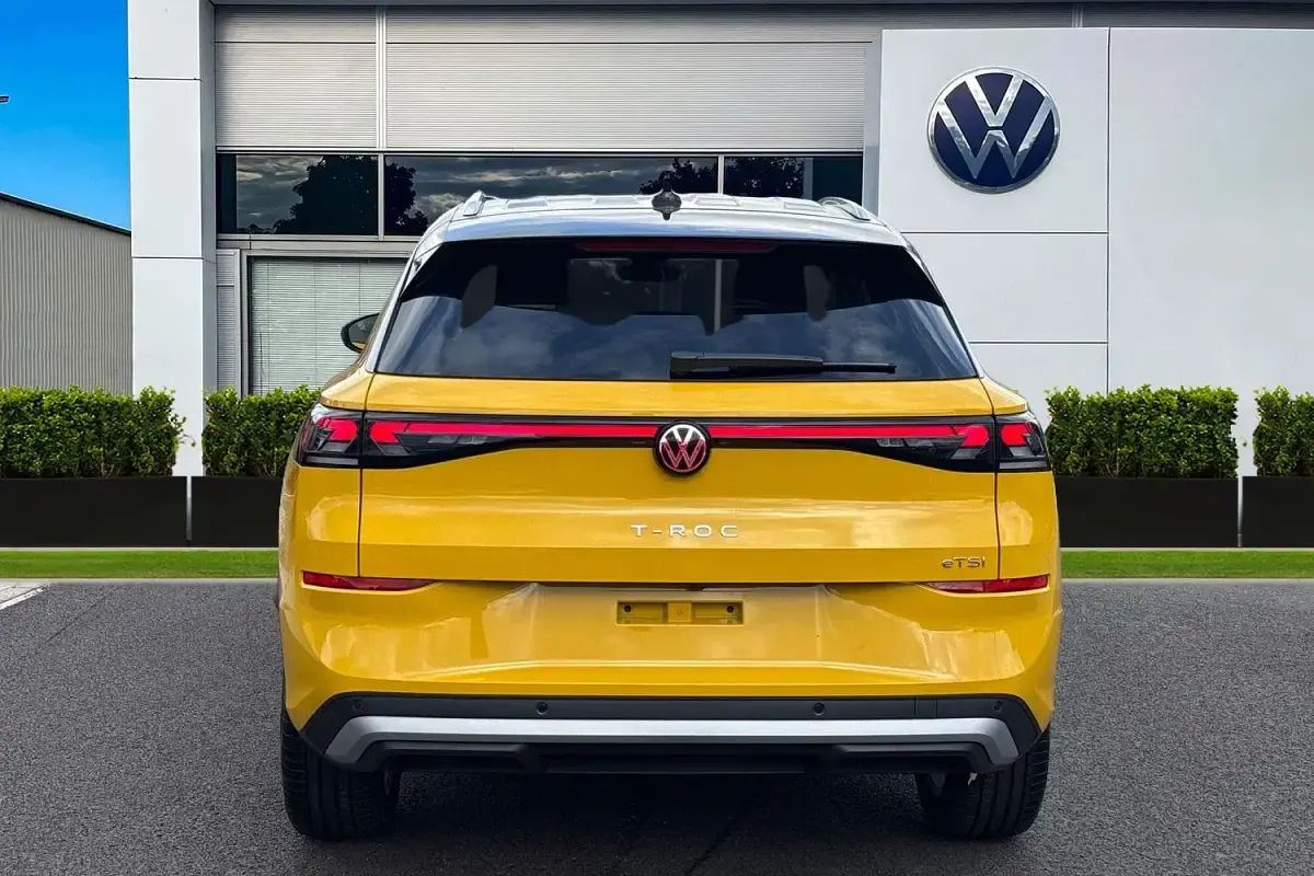 New VW T-Roc Style 2026 Yellow SUV