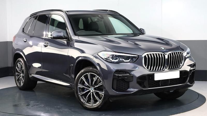 Grey Used 2021 BMW X5 M Sport SUV | £42,000 (Good price) - Image 1/4