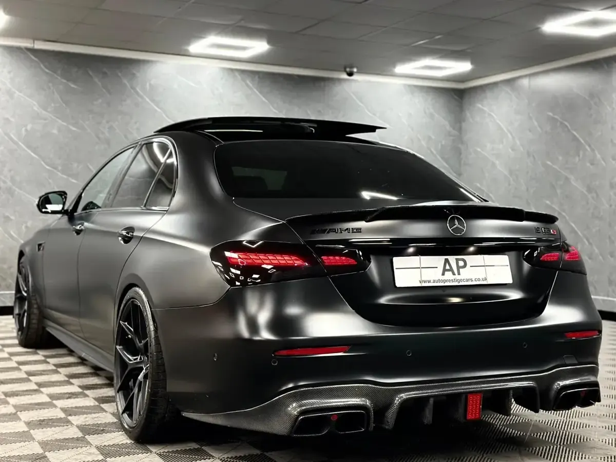 Used Mercedes E63S AMG Edition 2021 Black Sedan