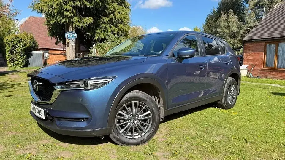 Gebraucht Mazda CX-5 150 PS (110 kW) 2018 Blau SUV