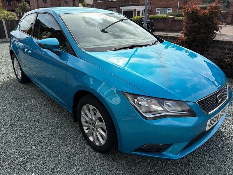 Blue Used 2014 Seat Leon Sport Coupe | £3,695 (Expensive) - Image 1/4