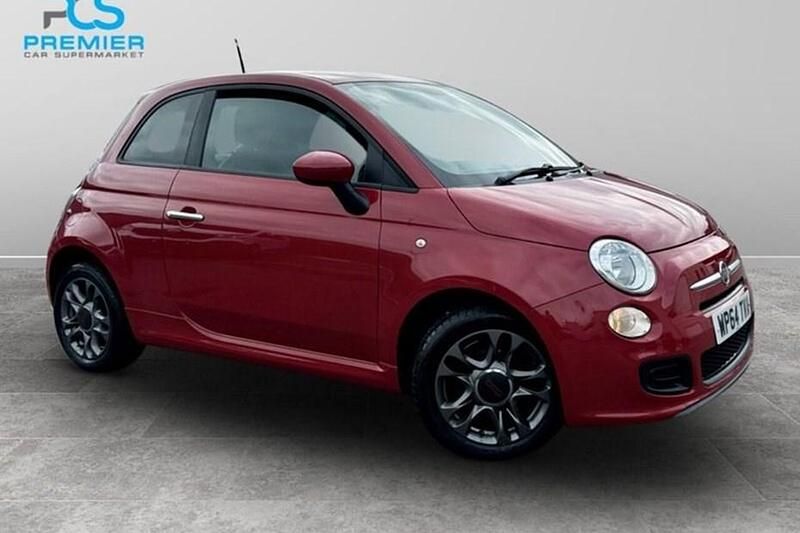 Red Used 2014 Fiat 500 S Hatchback | £4,195 (Good price) - Image 1/1