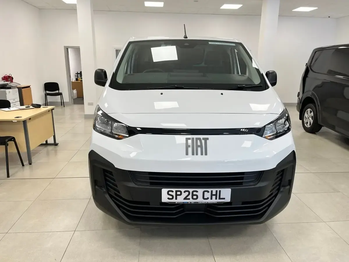 New Fiat Scudo 120 HP (88 kW) 2026 White Van